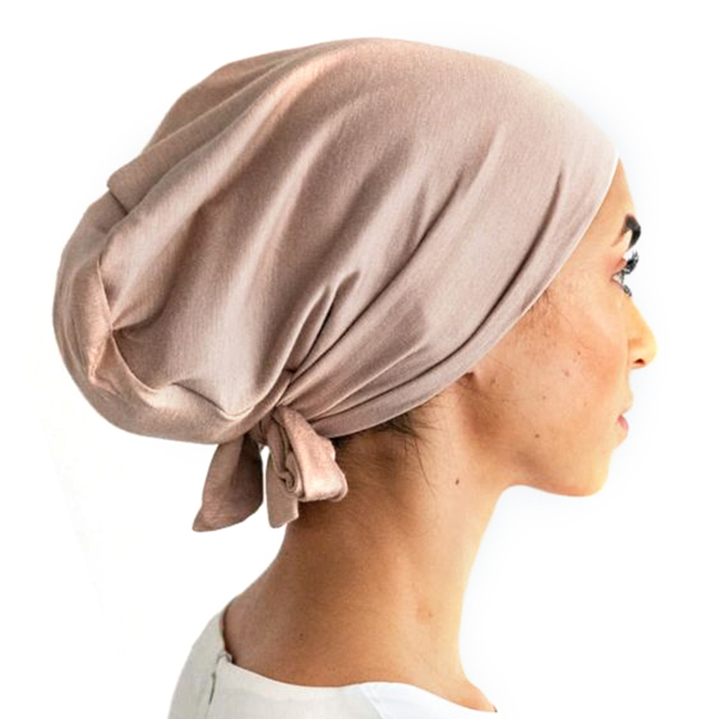G384 Hudvenlig Elastisk Hijab Undercap