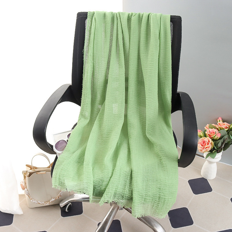 G245 Blød og åndbar Voile Hijab