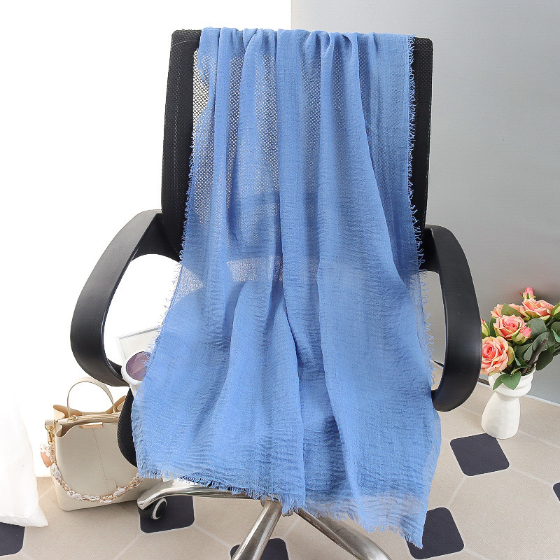 G245 Blød og åndbar Voile Hijab