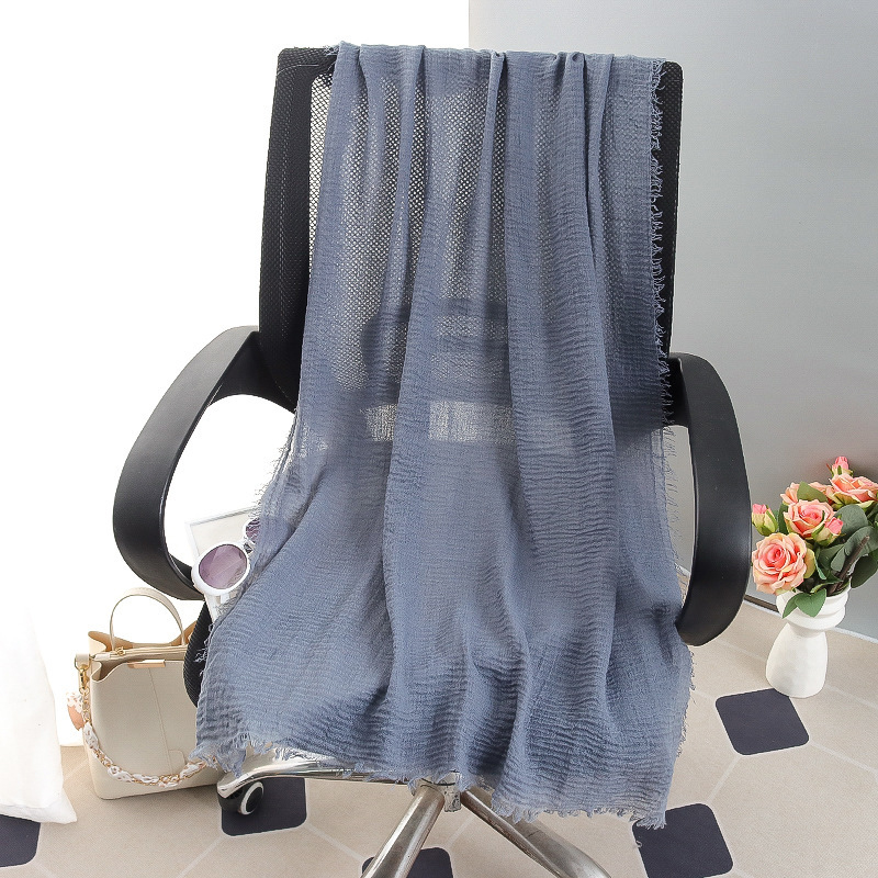 G245 Blød og åndbar Voile Hijab