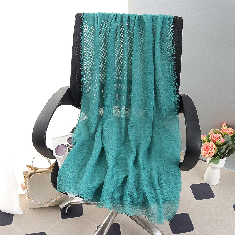 G245 Blød og åndbar Voile Hijab