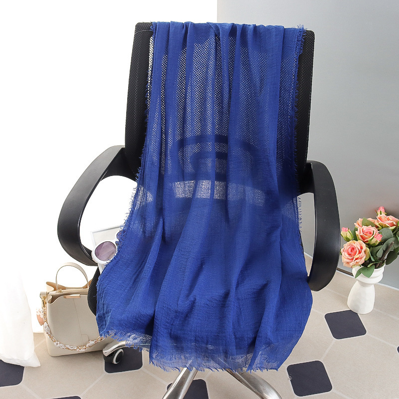 G245 Blød og åndbar Voile Hijab