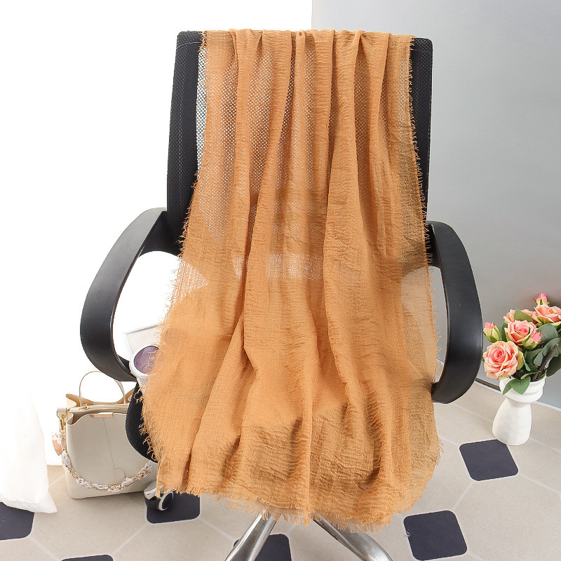 G245 Blød og åndbar Voile Hijab