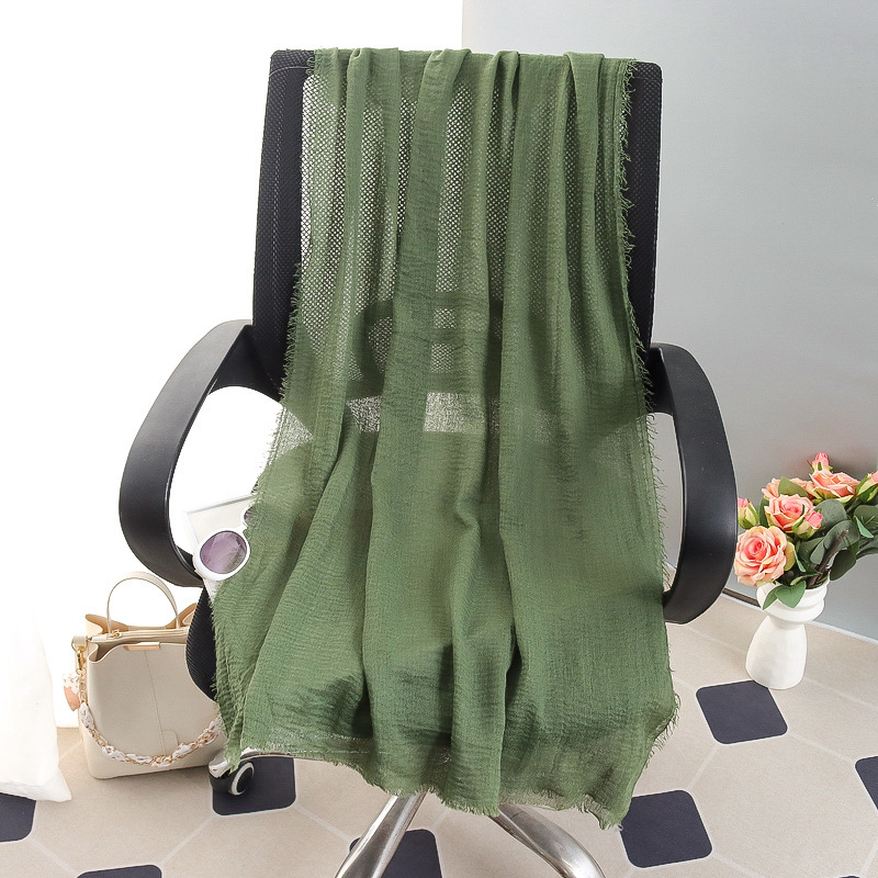 G245 Blød og åndbar Voile Hijab