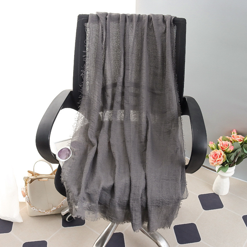 G245 Blød og åndbar Voile Hijab