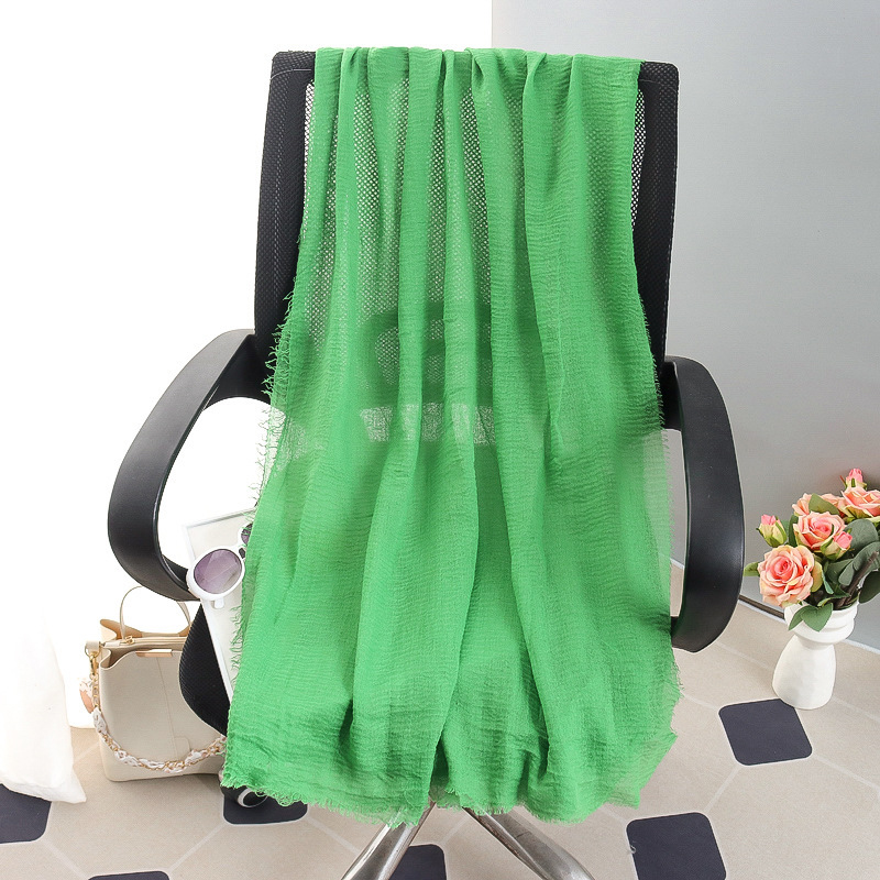 G245 Blød og åndbar Voile Hijab