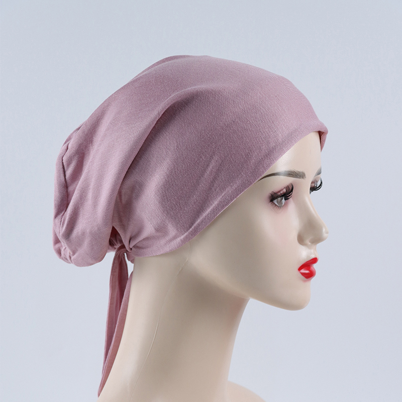 G384 Hudvenlig Elastisk Hijab Undercap