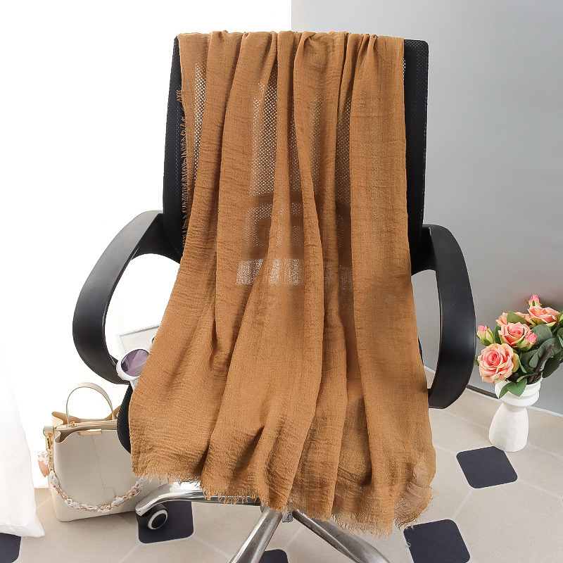 G245 Blød og åndbar Voile Hijab