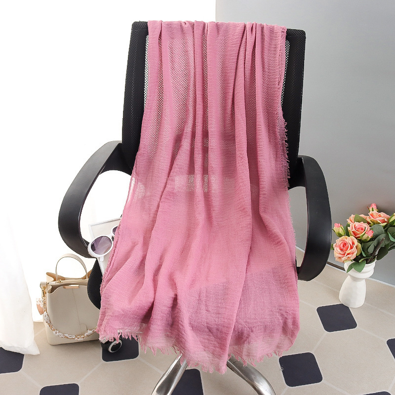 G245 Blød og åndbar Voile Hijab