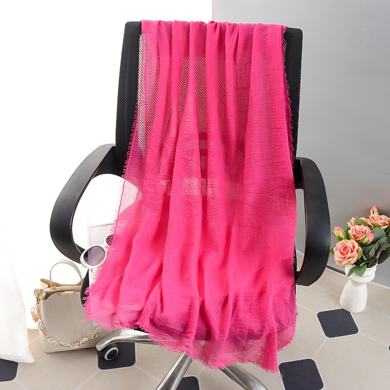 G245 Blød og åndbar Voile Hijab