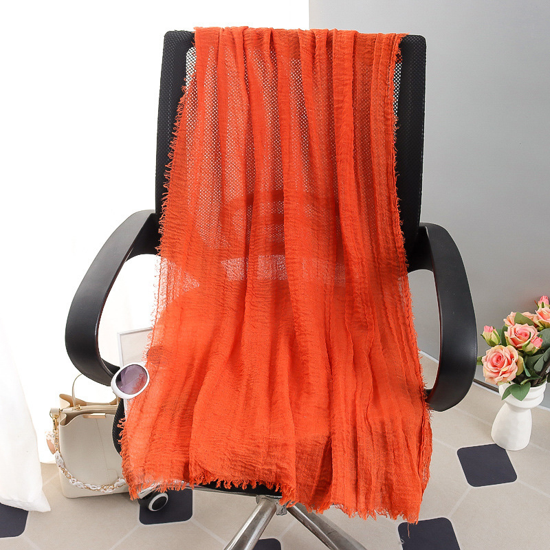 G245 Blød og åndbar Voile Hijab