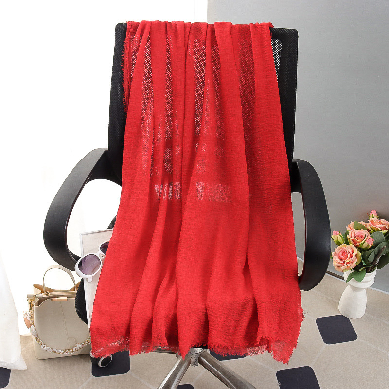 G245 Blød og åndbar Voile Hijab