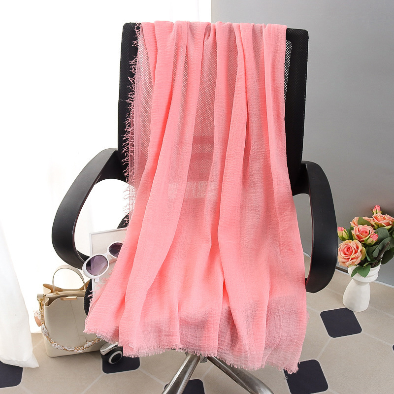 G245 Blød og åndbar Voile Hijab