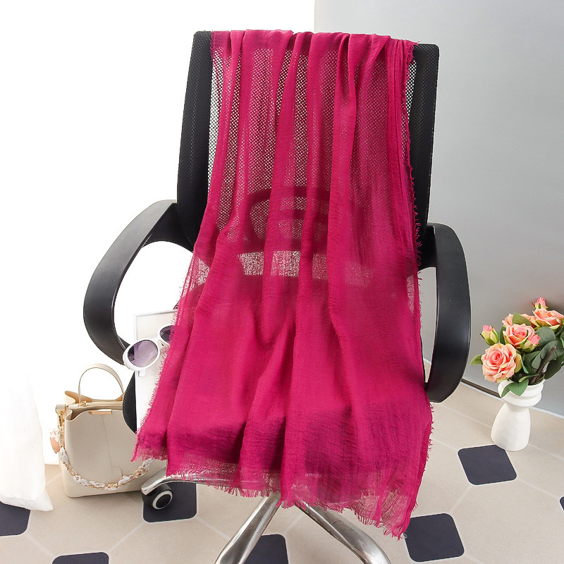 G245 Blød og åndbar Voile Hijab