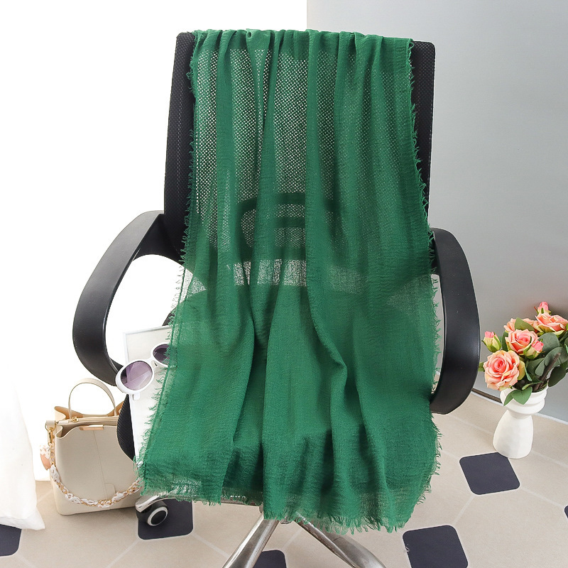 G245 Blød og åndbar Voile Hijab