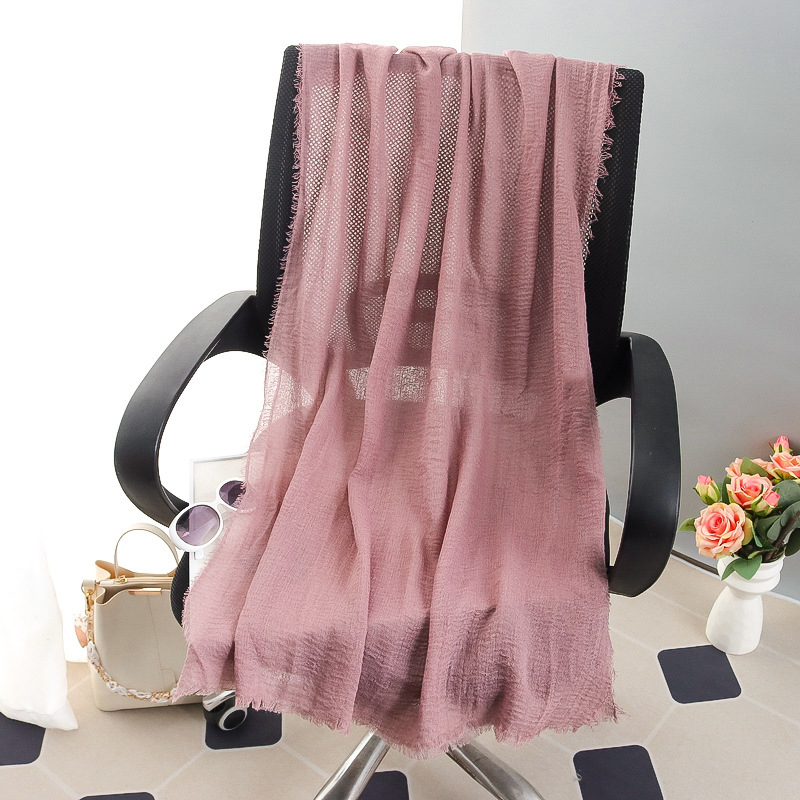 G245 Blød og åndbar Voile Hijab