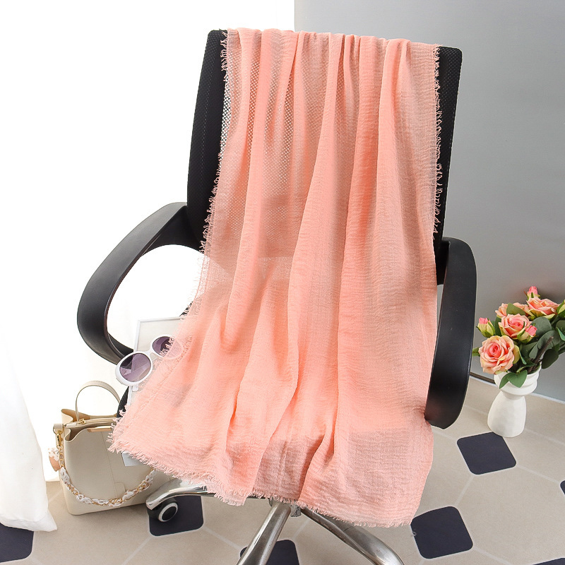 G245 Blød og åndbar Voile Hijab