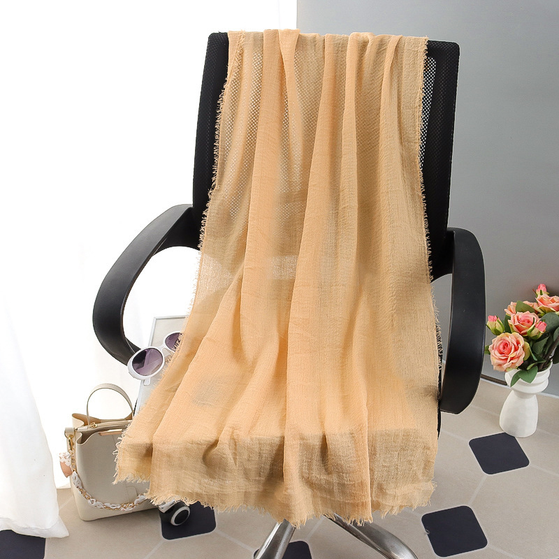 G245 Blød og åndbar Voile Hijab