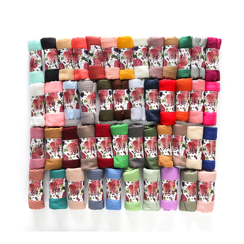 G245 Blød og åndbar Voile Hijab