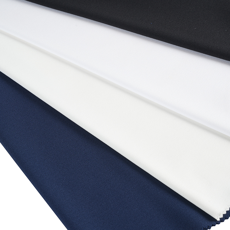 100d rodet linned fire-sidet elastik (kæde og skud snoet)