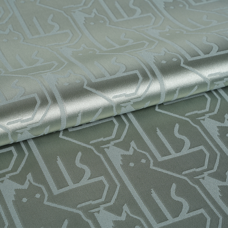 75D Stretch Satin Uregelmæssige Kattehoveder