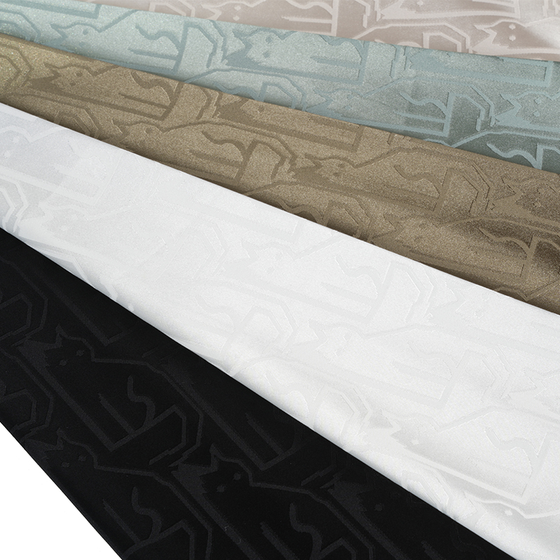 75D Stretch Satin Uregelmæssige Kattehoveder