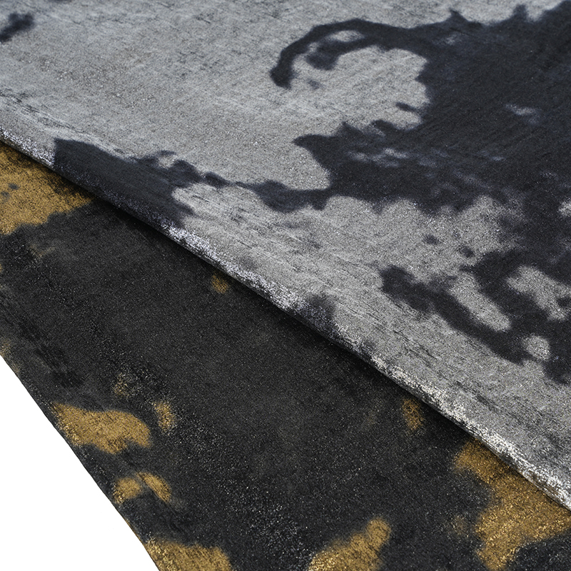 2026 Velvet Satin Hot Stamping (Sølv Hot Stamping) Plus Wash