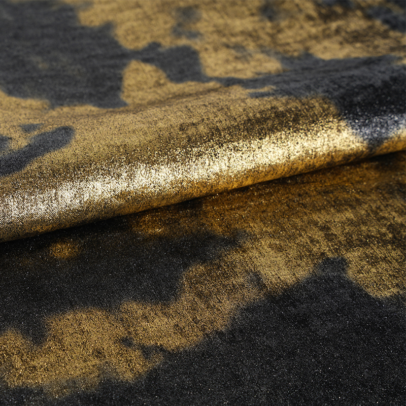 2026 Velvet Satin Hot Stamping (Sølv Hot Stamping) Plus Wash