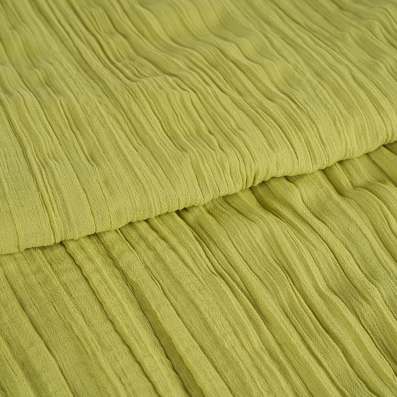 75d chiffon crepe plisserede stoffer