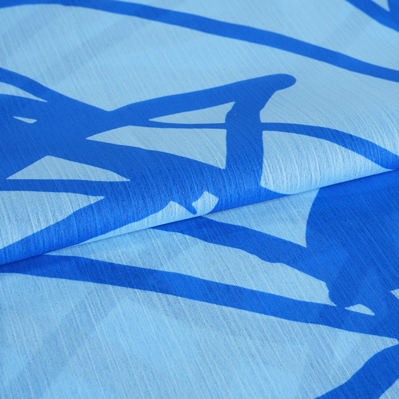 BD2503 75D Dream Space Chiffon Print Crepe stof