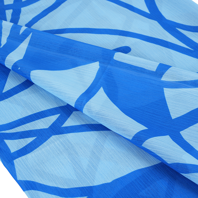 BD2503 75D Dream Space Chiffon Print Crepe stof