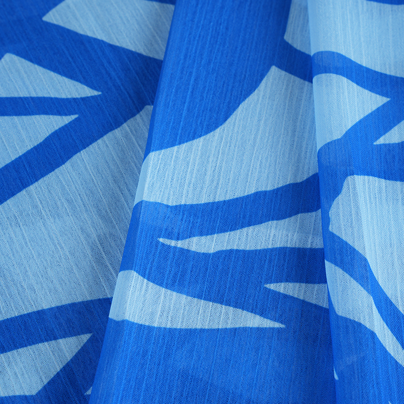 BD2503 75D Dream Space Chiffon Print Crepe stof