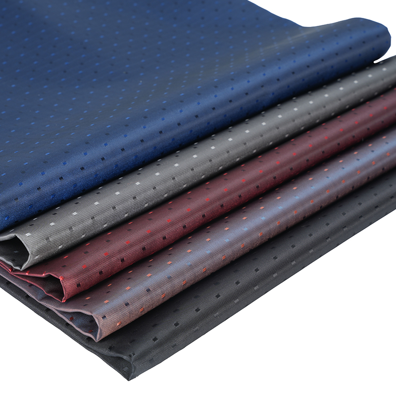 Kationisk Square Dot Small Jacquard Farvning