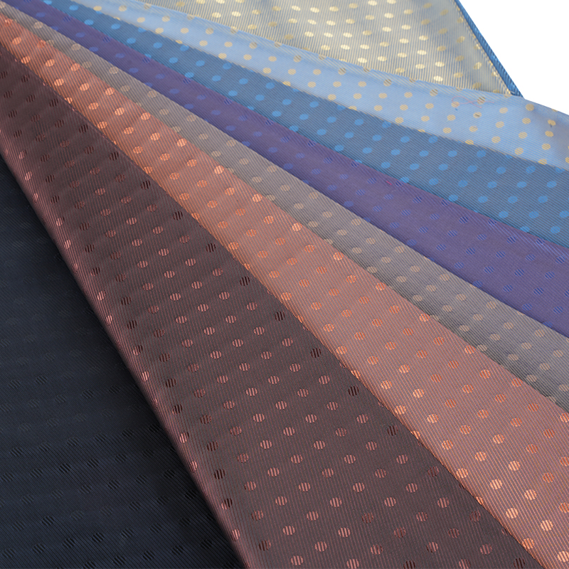 PV Twill Dot Jacquard stof