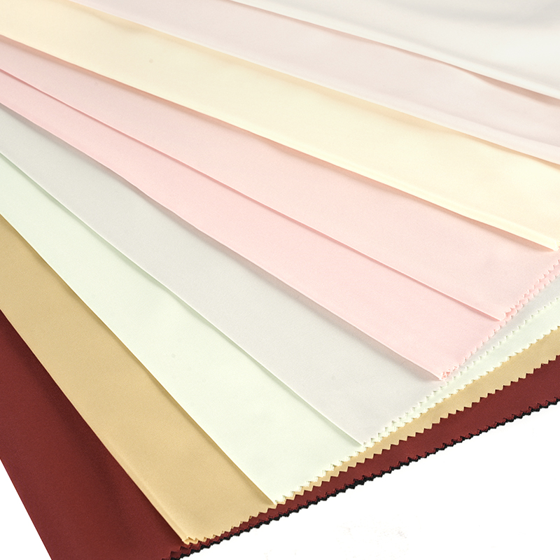 230T højelastisk silkepongee stof