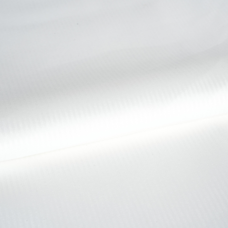 Polyestergarnfarvet Jacquard-stribet lommestof