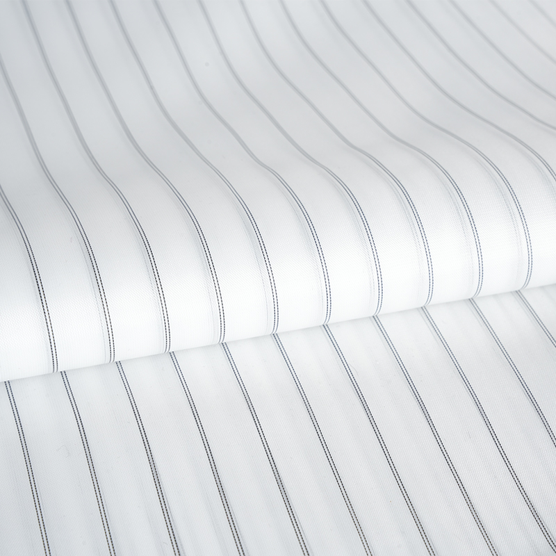 Klassisk striber polyester ærmeforing Shirting stof til beklædningsgenstande