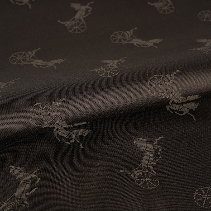 Jacquardstof i polyester/bomuld