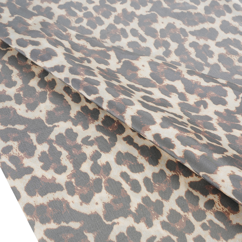 PV almindeligt leopardprint stof