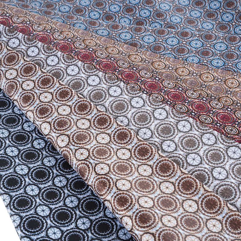 210T polyester taft løkke blonde print stof