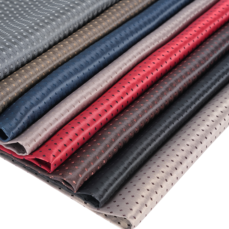 PV-sildebens-twill-bund lille diamantgitterstof