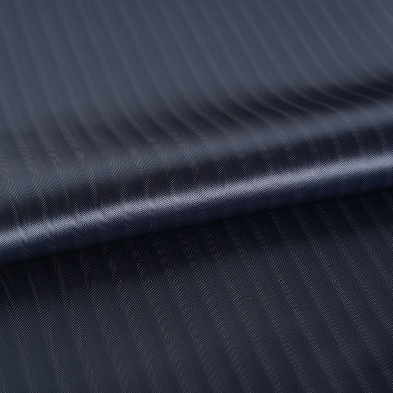 PV satin skjult stribe stof