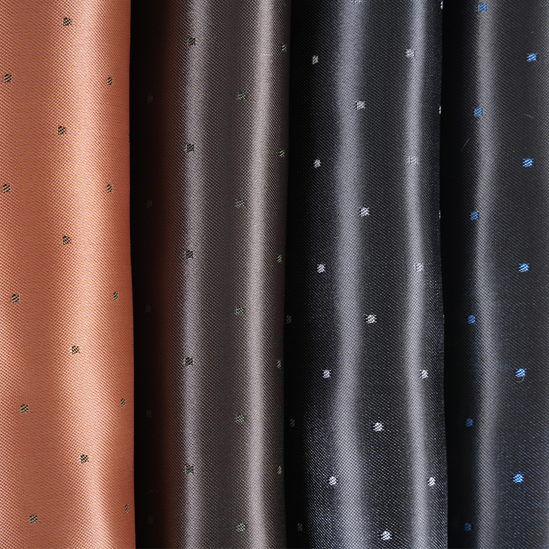 PV Satin Dot Jacquard stof