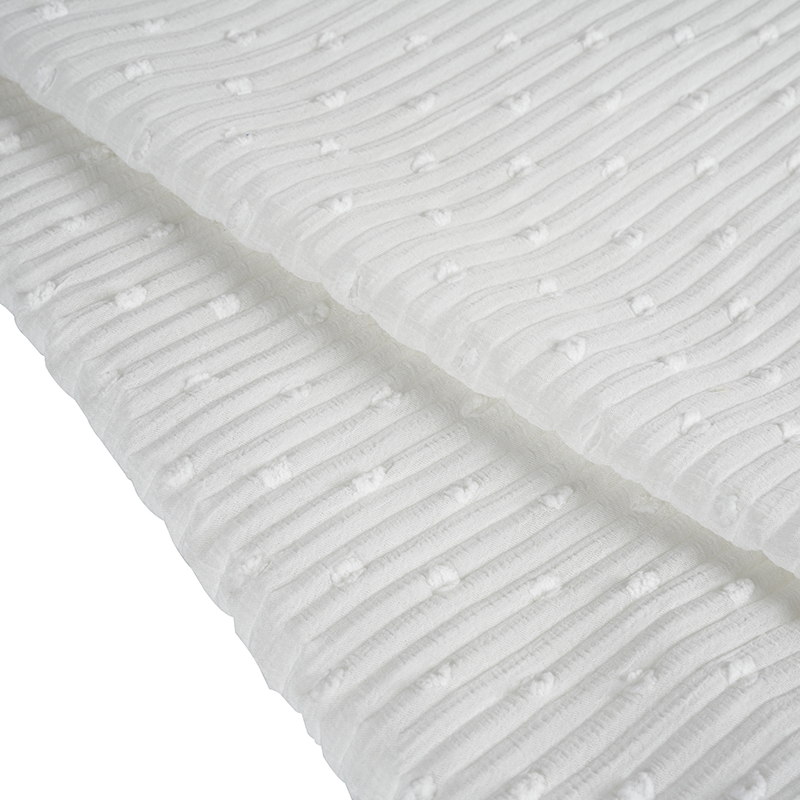 Polyestergarn imiterende hampbladskum trykstof