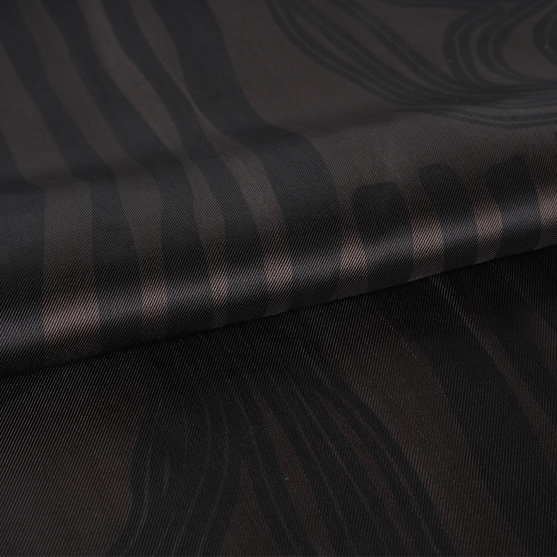 120D Rayon Twill Stripe Print Stof